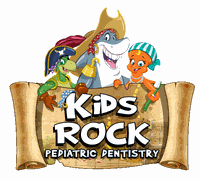 Kids Rock Pediatric Dentistry and Orthodontics Logo