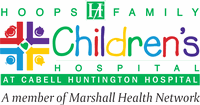 Hoops Family Childrens Hospital located at Cabell Huntington Hospital Logo