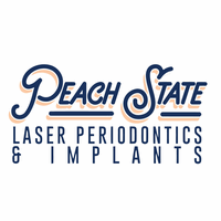 Peach State Laser Periodontics & Implant Logo